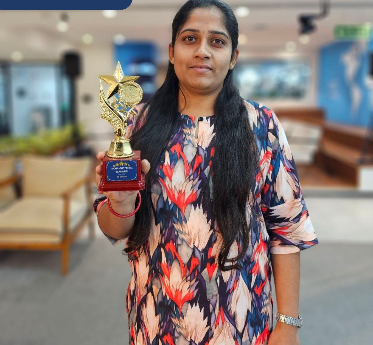 A Teachmate celebrating their Top of the Game award
